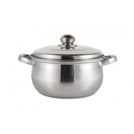 Batería 10PZ 18-20-22-24CM Dussel acero inoxidable alta calidad, cocina fácil y elegante en Chile