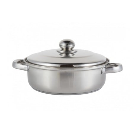 Batería de cocina Dussel 10 piezas acero inoxidable ollas y cacerolas aptas para inducción