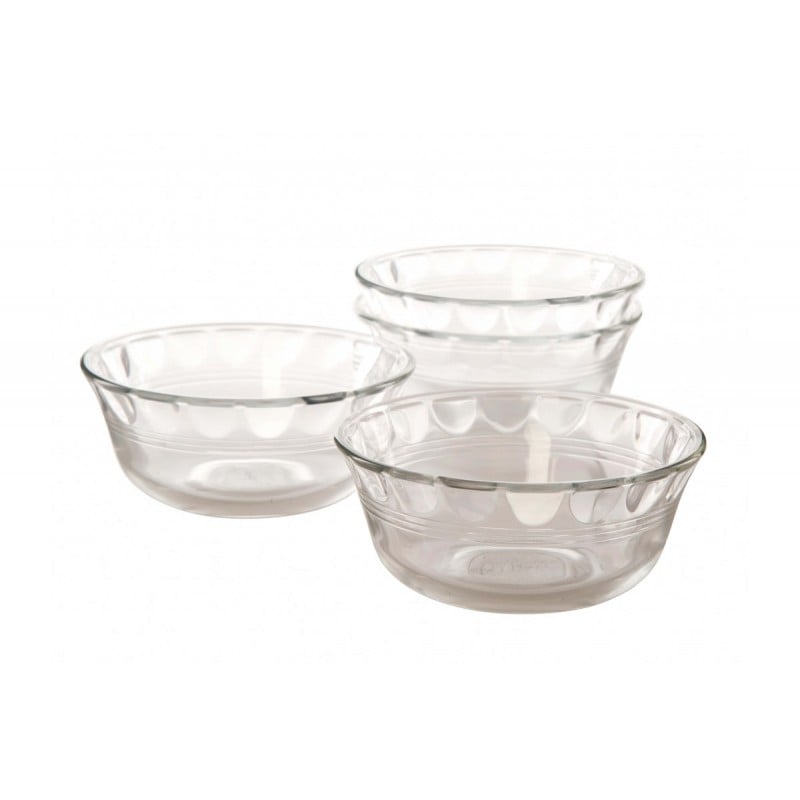 Set Flaneras 4pzs 295ml Pyrex