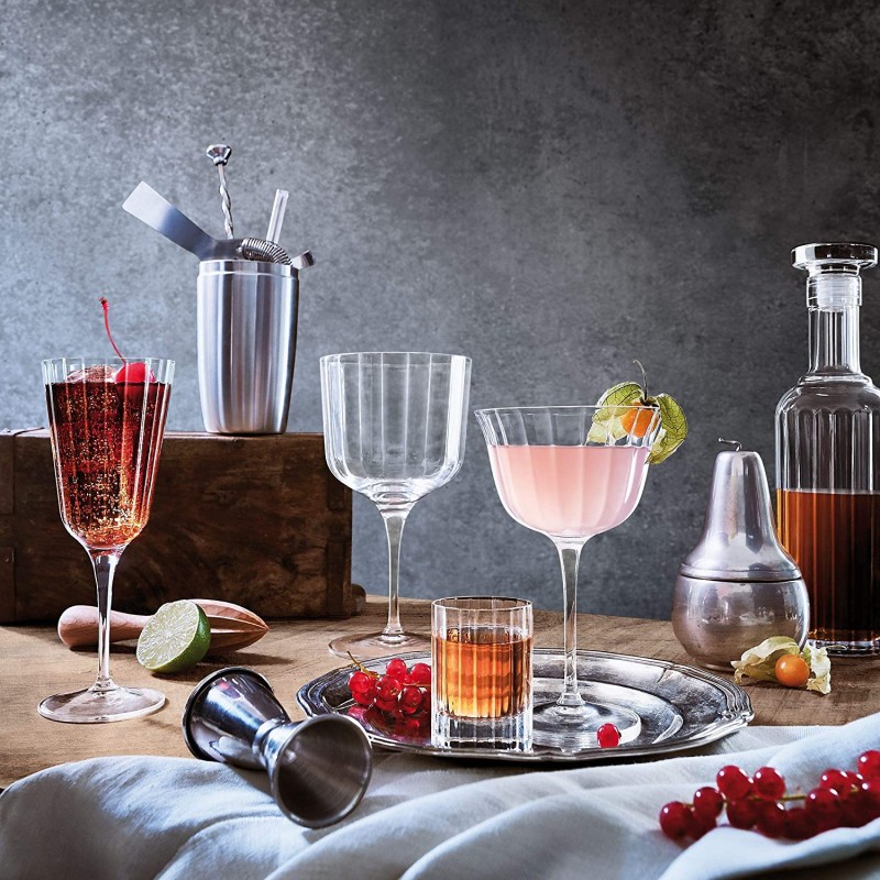 Set de 4 Copas Retro Fizz...