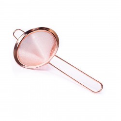 Colador Bar 24,8X10,2Cm Cobre Malla Lugano