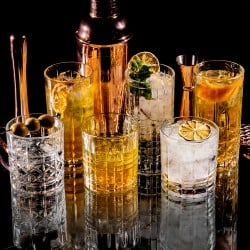 Set 6 Vasos Bajo 33Cl Vintage Gastby Fta