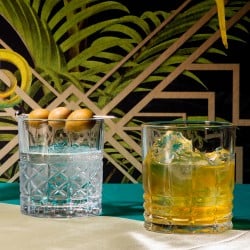Set 6 Vasos Bajo 33Cl Vintage Diamond Fta