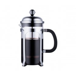 Cafetera Francesa 1lt Borosilicato Acero Lyon Lugano