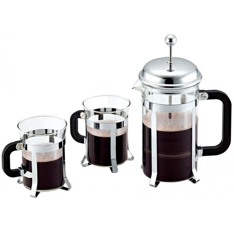 Set 3 Pzs Cafetera Francesa...
