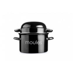Olla Para Mejillones Negra 18Cm Ibili