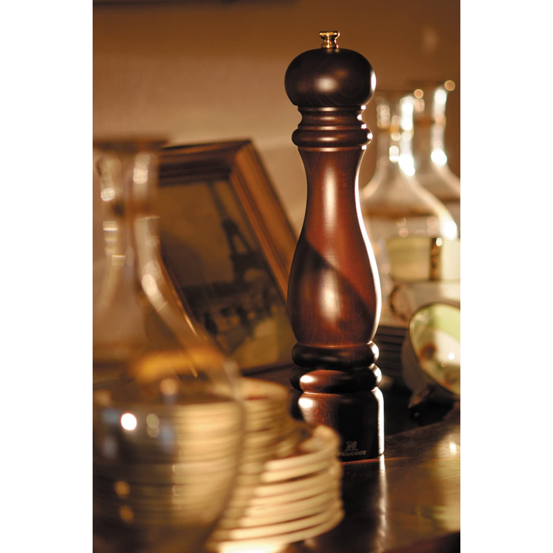 Molinillo Sal Madera Chocolate 30cm Paris Peugeot diseño elegante cocina gourmet especias sabor calidad superior durabilidad ...