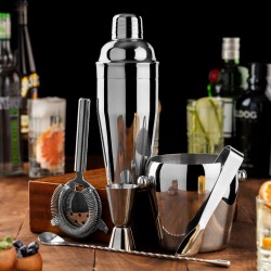 Set Bar 6Pzs Acero Manhattan Ice Lugano