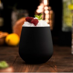 Set 2 Vasos Vino Negro Vita Lugano
