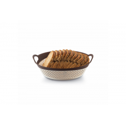 Panera Ovalada Surtido 28,2X23,5X9,5Cm Design Fta