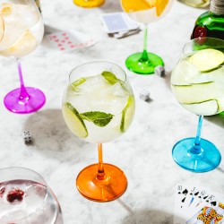 Set 6 Copas Gin 600Ml Tallo Color Fta