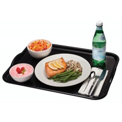 Bandeja Fibra Rectangular Negro 45,7X35,5Cm Camtray Cambro