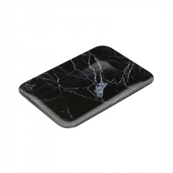 Bandeja Exhibidor Melamina Marble Negro 32,5X26,5X2 Efay