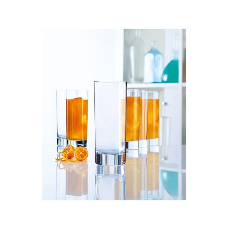 Set 6 Vasos Tubo 22cl...