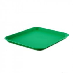 Bandeja Autoservicio Plástico Rectangular Verde 45X35Cm Rinox