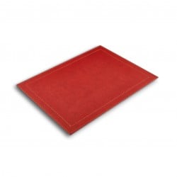 Set 4 Individuales Rectangular Rojo Classic Lugano