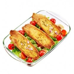 Fuente Rectangular 2.9 Litros 35X22Cm Le Cuisine