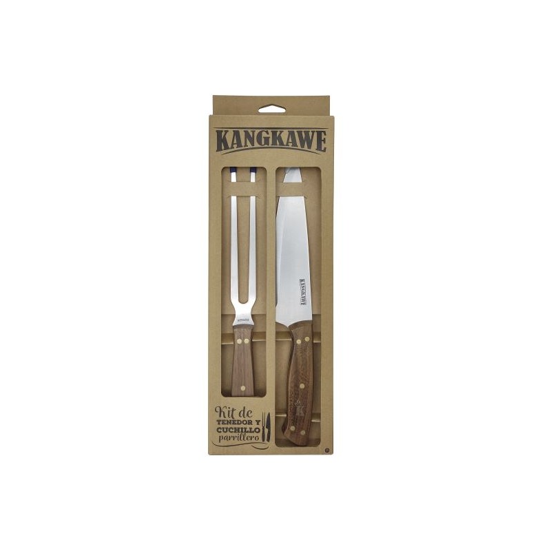 Set 2 Pc Tenedor Cuchillo...