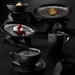 Set 6 Platos 28Cm Carbón Lugano