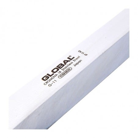 Cuchillo Yanagi Sashimi 25cm Global: hoja acero inoxidable, ideal cocina japonesa. Cuchillo profesional para chefs y amantes ...