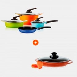 Set Batería Natural+ Grill Roichen