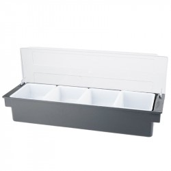 Dispensador Condimentos Bar 4 Divisiones Lugano