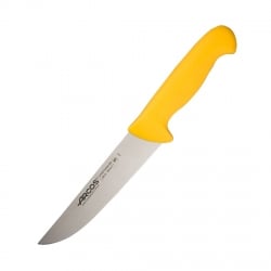 Cuchillo carnicero 30cm amarillo (1ud) - Muñoz Bosch