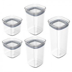 Set 5Pzs Contenedores Transparente Ou