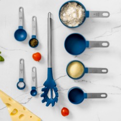 Servidor Pasta Silicona Mango Acero Fta