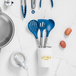 Cuchara Silicona Mango Acero Fta