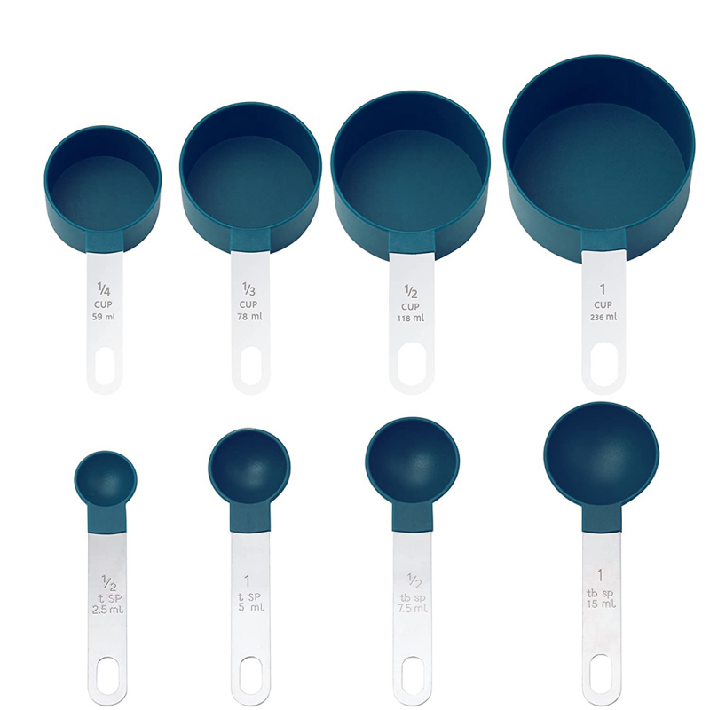 Set 8pzs Tazas y Cucharas...