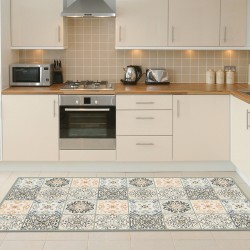 Alfombra Cocina 68X141Cm Baldosa Lugano
