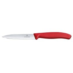 Cuchillo Mondador Swiss Classic Color Rojo. Hoja 10 Cm. Victorinox