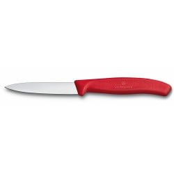 Cuchillo Mondador Swiss Classic Color Rojo. Hoja 8 Cm. Victorinox