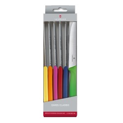 Set Cuchillos Tomate Swiss Classic. Hoja 11 Cm. Victorinox