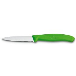Cuchillo Verdura Swiss Classic Color Verde. Hoja 8 Cm. Victorinox