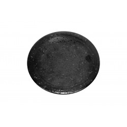 Plato Bajo 24Cm Cinder Black Ariane