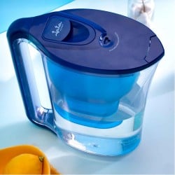 Set Jarra Purificadora De Agua 2,5Lt Y Filtros Azul Jata