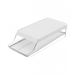 Organizador De 14 Huevos Blanco Ou