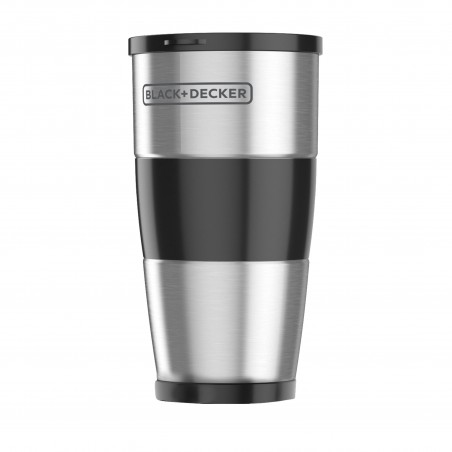 Cafetera 4 en 1 Black Decker 750ml acero inoxidable moderna y práctica para preparar café de calidad en casa