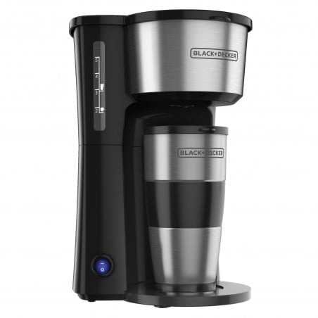 Cafetera Black Decker 4 en 1 750ml para café filtrado. Diseño moderno y funcional para tu cocina.