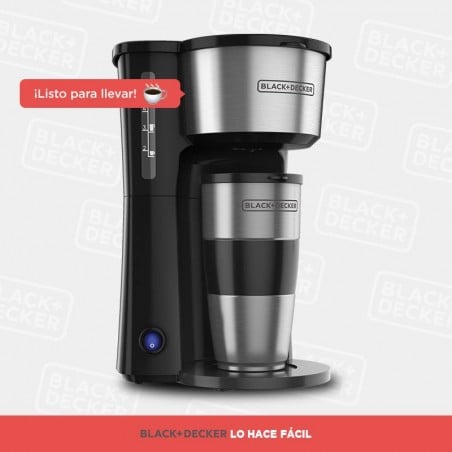 Cafetera 4 En 1 Black Decker, prepara tu café favorito, diseño moderno y fácil de usar, ideal para el hogar.