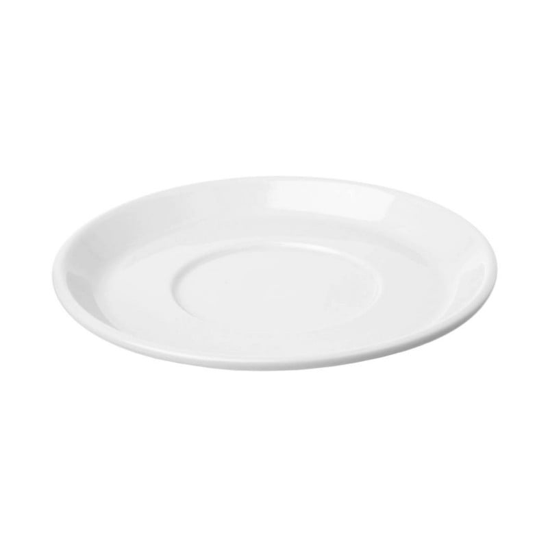 Platillo Consomé 16.5cm TH Banket Wolfen blanco, elegante y duradero. Vajilla profesional para restaurantes y hogar.