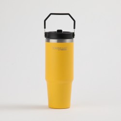 Botella Térmica Bombilla 880Ml Amarilla Universe Thermos