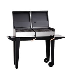 Set Parrilla 2 Block 500 + Carro 1000 Roble Bosca