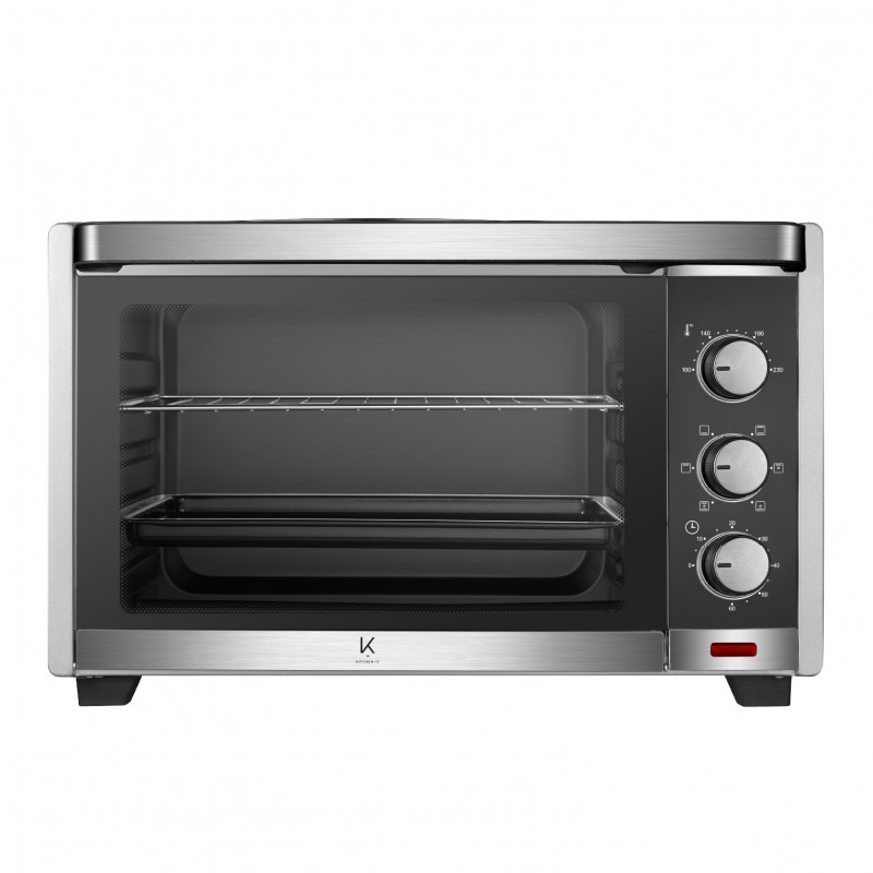 Horno Eléctrico 45lt Acero...