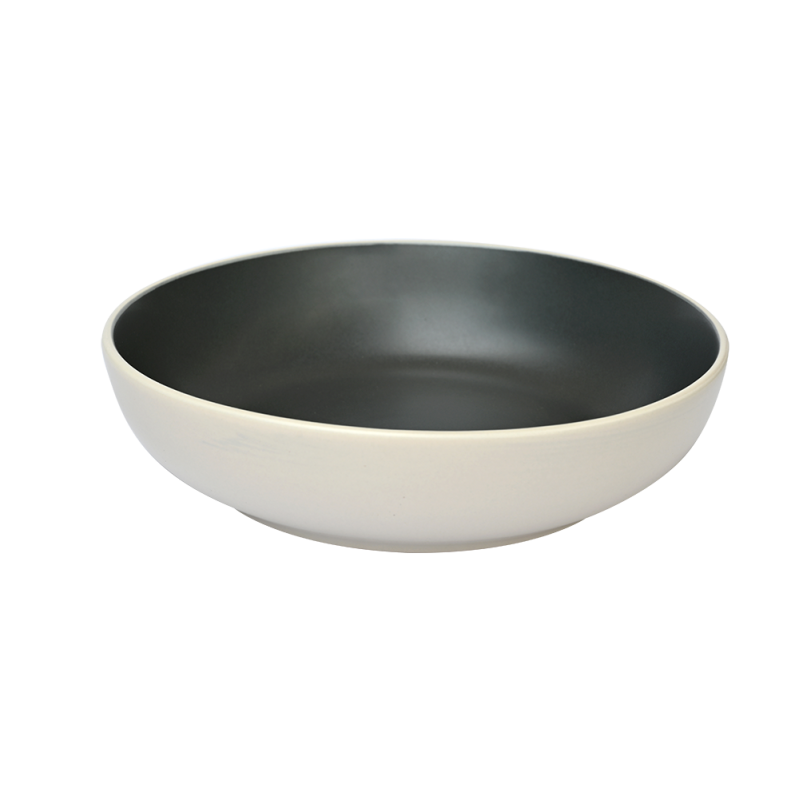 Plato Hondo 20cm Olive Lugano