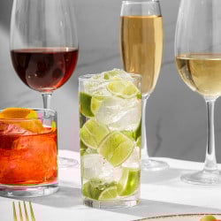 Set 6 Vasos Alto 350Ml Pisco Friends Fta