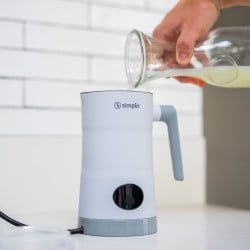 Espumador De Leche 4 En 1 Blanco Simplit