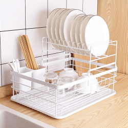 Secador De Platos Acero Inoxidable 2 Niveles Simplit
